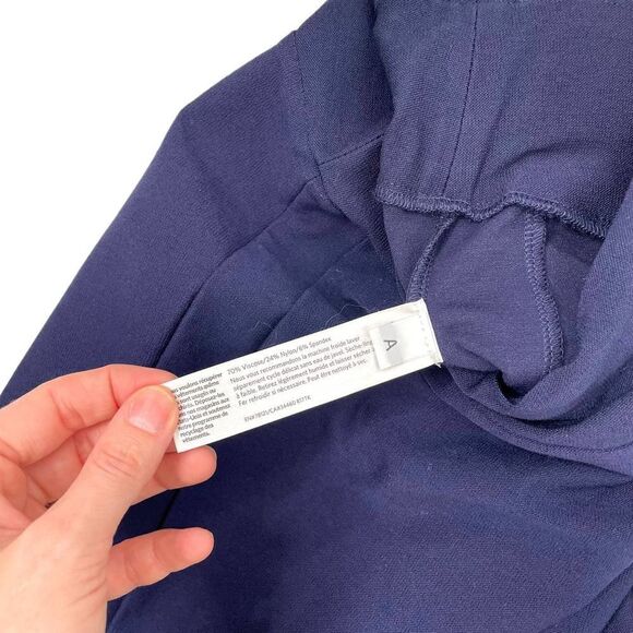 NEW Eileen Fisher System‎ Washable Stretch Crepe Slim Ankle Pants Sz XS - Picture 6 of 6